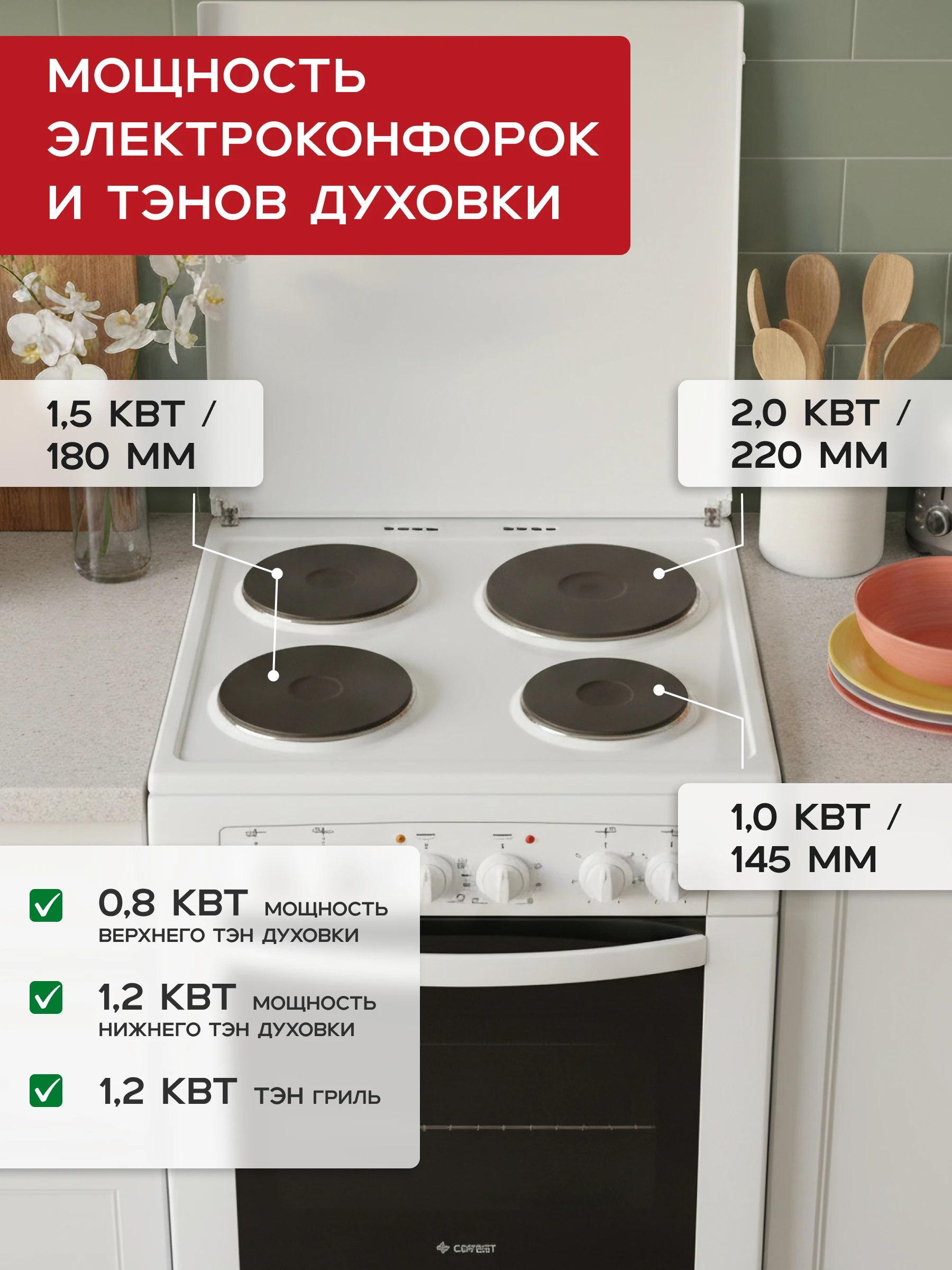 Электрическая плита Gefest 6140-01