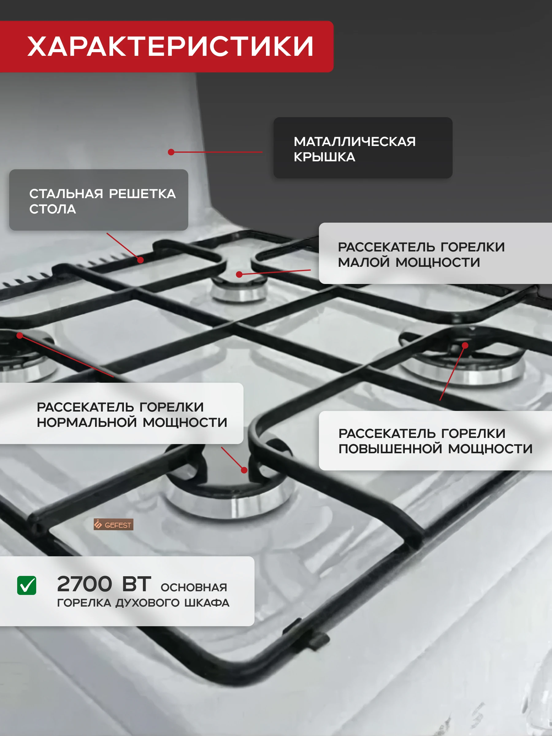 Газовая плита Gefest 3200-05